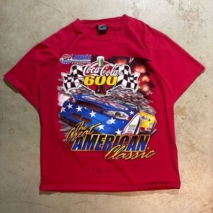 Vintage 2002 NASCAR "Coca-Cola 600" t-shirt // Lowe's Motor Speedway. Size L